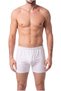 5-Pack Men's 100% Cotton Relaxed-Fit Boxer Briefs + Free Phone Holder Keychain - 3