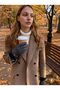 Women's Plush Cuff Windproof Parachute Fabric Winter Gloves - 4