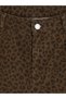 High-Quality Pieces from Çelebi Store: Barrel-Fit Leopard-Print Girls' Pants - 4