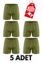 5-Pack Men's 100% Cotton Relaxed-Fit Boxer Briefs + Free Phone Holder Keychain