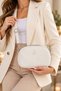Women's Crisscross Straps Shoulder Bag – 2-Compartment, Zippered, Adjustable Strap Bag