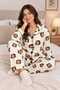 Women's Patterned Pajama Set