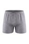10-Pack Men's Cotton Relaxed-Fit Boxer Briefs with Wide Legs - Includes a Free Phone Holder Keychain - 5