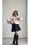 Oversized Hooded Sweatshirt with Striped Detail on the Sleeves - 4