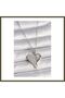 316L Stainless Steel Silver-Colored Chain Necklace with Zircon Stones, Broken-Link Design, Women's Necklace BX