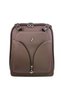 Leather Women's Backpack and Shoulder Bag - 3