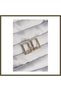 Rectangular Seranay Earrings with Gold-Toned Zircon Stones, Model BX