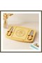 Bamboo Cheese Serving Board 19x28.7x1.4 cm (2 Wooden Knives) BX