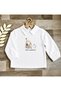 Long-sleeved shirt with epaulets featuring a wheat ear motif - 2