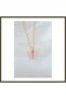 Gold-Plated Pink Mother-of-Pearl Butterfly Necklace BX