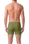 Set of 10 Men's 100% Cotton Relaxed-Fit Boxer Briefs with Wide Legs - Includes a Free Phone Holder Keychain - 4