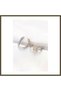 Rice-Shaped, Two-Tone, X-Design Rectangular Earrings BX