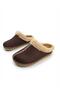 Voga Nubuck Women's Winter House Slippers with Embroidery and Fur Accents, Closed-Toe, for Indoor Use 2900-K3 - 6