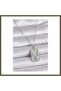 316L Stainless Steel Silver-Colored Chain Gemini Zodiac Sign Zircon Stone Women's Necklace BX