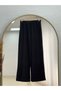 Banugül Elastic-Waist Cupra Vest Set - MF683 Black - 5