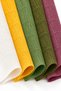 Italian Crepe Paper, Botanical Shades, 5-Color Set, 180 g, 50x250 cm – Flower Making and Crafts - 3