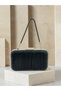 Women's Evening Clutch with Silver Frame, Black Stripes, and Laser-Cut Patterned Design—Perfect for Weddings, Engagements, and Graduations - 7