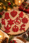 TriOra Design – New Year's Magic 10-Piece Decorative Christmas Tree Ornament Set