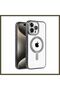 غطاء متوافق مع هاتف iPhone 15 Pro Max، ماركة كرونوس، بتقنية MagSafe - لون أسود BX.