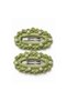 Girls' Buckled Hair Clip Set: A Stylish Two-Piece Set Perfect for Everyday Use - 2