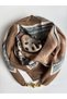 Magnetic Cotton-Textured Square Scarf (67x67) - 2