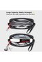 Electronics Organizer Travel Case Bag, Cable Organizer for Essentials - 3