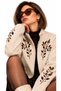 Imported Fabric Premium Quality Embroidered Cashmere Jacket - 6