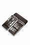 12-Piece Stainless Steel Manicure and Pedicure Care Set with Leather Case - 4