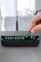 Rotating Car Parking Number Display: In-Car, Replaceable Mini Number Plate - 3