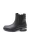 2553207K Women's Genuine Leather Ankle Boots with Elastic Cuff and Zipper - 2