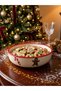 Set of 2 Candy Pop Pattern Hand-Decorated Bowls—Christmas and New Year's Theme—Christmas Bowls, Candy Bowls, 15 cm, Ceramic - 5