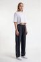 Women's 3-Piece Sweatsuit with Double-Layer Piped Sides, Relaxed Fit, and Zippered Pockets - 7