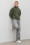 Men's Modern Fleece Jacket with Half-Zip - 2