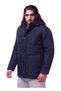 Men's Extra Large Size, Suitable for Weights Between 128 and 190 Kilo: Thick, Winter-Weight, Padded Memory Bettino Coat, Black 3 - 4