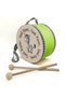 Donkey Foal Printed Leather Children's Drum (Ages 1–5) - Green