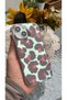 Compatible with iPhone 15 - Turquoise Leopard Aurora Glossy Protective Phone Case - 2