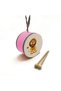 Leopard-Print Leather Children's Drum - Pink - 3