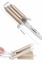 Wag Hair Styler Triple Ceramic-Coated 25 mm High-Temperature Adjustable Water Wave Curling Iron - 3