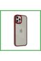 غطاء هاتف iPhone 12 Pro Max من دورا - باللون الأحمر، من BEZOSS.