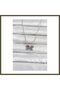 316L Stainless Steel Chain, Silver-Colored, Purple Butterfly-Style Women's Necklace BX
