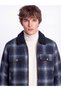 I STANDART Fit Plush Stand-Up Collar Men’s Melton Coat from Freezen Store - 4