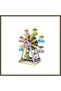LZ-1718 SPINNING CAROUSEL 609-PIECE BLOCK TOY BX