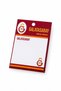 Licensed Hardcover A5 Spiral-Bound Notebook Planner, Lined and Checked, 2-Piece Set with Transparent, Colored Sticky Notes (Post-it®) and GS Pin Gift - 5