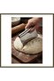 Stainless Steel Dough Cutter & Dough Shaper Spatula with Measurement Guide (11x14 cm) BX
