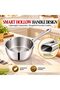 Majestic Stainless Steel Milk & Sauce Pan, (1.2 Ltr) Sandwich Bottom, Cool Handle, Ideal for Heating Milk, Sauces, Soups, and More, Durable Construction, Easy Pour Spout (17cm) - 6