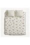 Warm Soft Boho Flannel 3PCS Bed Set, Easy Care Machine Wash Bedding