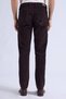 Brown Regular-Fit Cotton Pants with Side Pockets - 4
