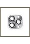 iPhone 16 Pro Max Compatible Pers Aluminum Camera Lens - Gray BX
