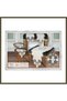 5-Piece Evita Cream-on-Cream Linen Lace Tablecloth Table Runner Set for the Living Room BX