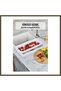 Sliding Foldable Vegetable and Fruit Strainer for Sink, White (Open: 38.5 cm, Closed: 34.5 BX